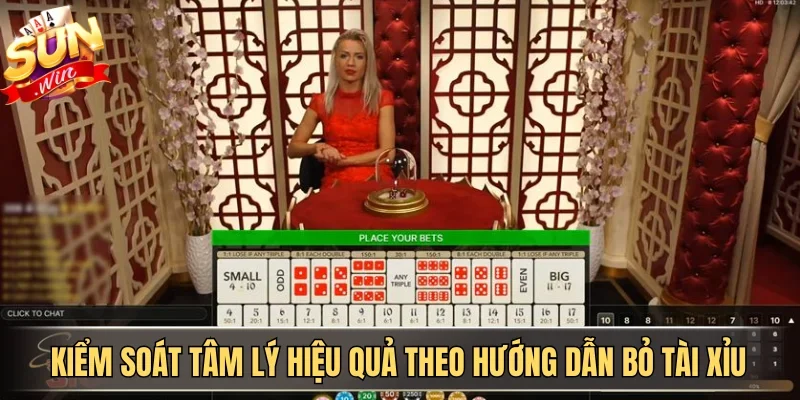 Giải pháp kiểm soát tâm lý hiệu quả theo hướng dẫn bỏ Tài Xỉu